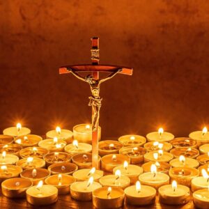 Paroissiens en union de prière